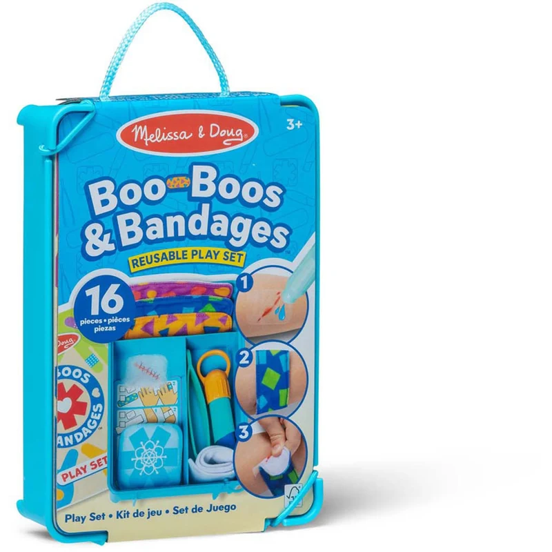 Melissa & Doug Multifarvet Legesæt Pretend Play Set Boo-Boos & Bandages