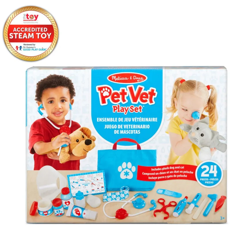 Melissa & Doug Multifarvet Legesæt - Dyrlæge