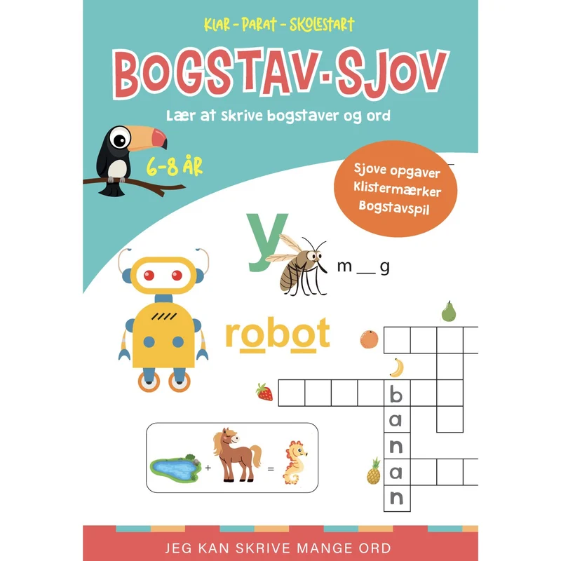 Forlaget Tukan Klar-parat-skolestart: Bogstav-sjov