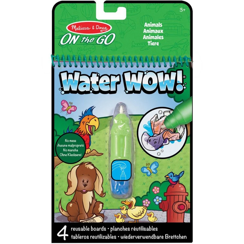 Melissa & Doug Grøn Water Wow! Water-Reveal Pad Dyr