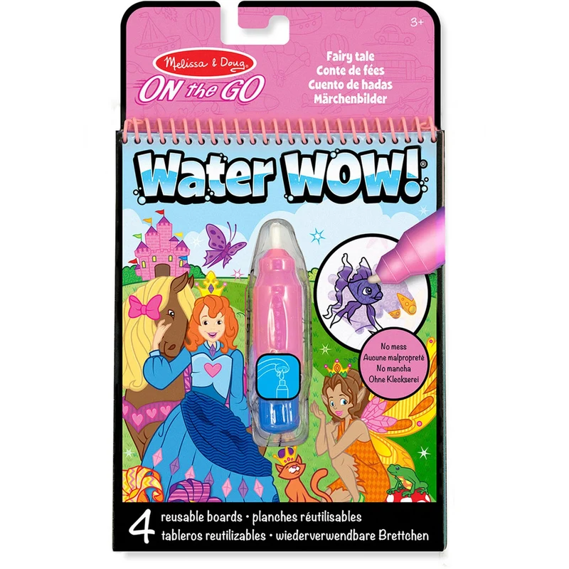 Melissa & Doug Lyserød Water Wow! Water-Reveal Pad Fairy Tale