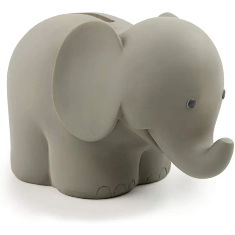 BAMBAM Grey Elephant Moneybank In Giftbox