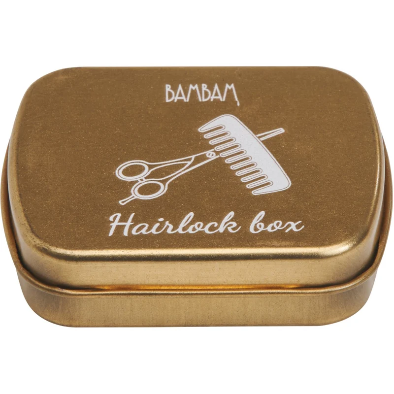 BAMBAM Gold Hairlock Box