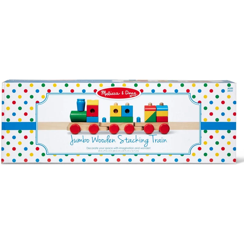 Melissa & Doug Multifarvet Legetøj - Tog Til Stabling
