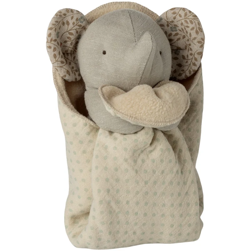 Maileg Lullaby Friends, Elefant, Mini, Grå