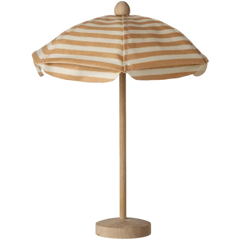 Maileg Strandparasol, Mus - Lys Coral