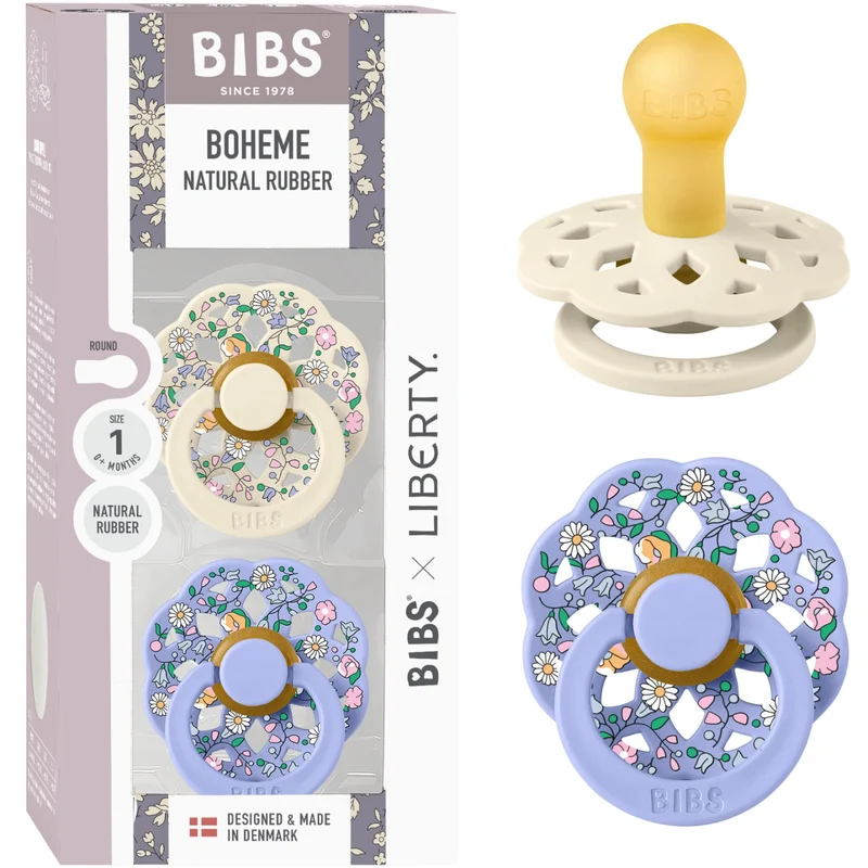 Bibs X Liberty Ivory Mix Sut Boheme 2-Pak Chloe Meadow Latex