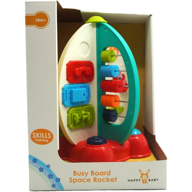 Happy Baby Busy Board Rumraket Med Lys Og Musik