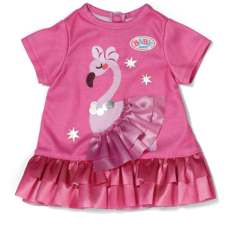 BABY Born Kjole Flamingo 43cm