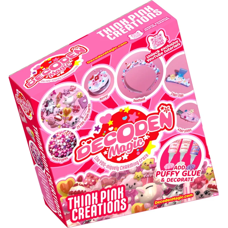 Decoden Magic Deluxe Tænk Pink Kreationer