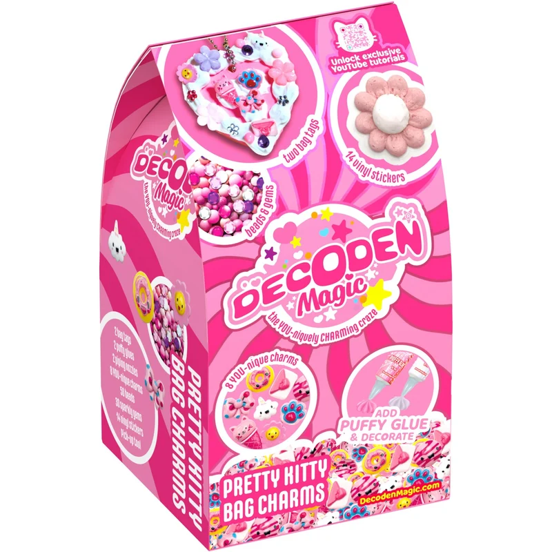 Decoden Magic Mini Smuk Kat Taskevedhæng
