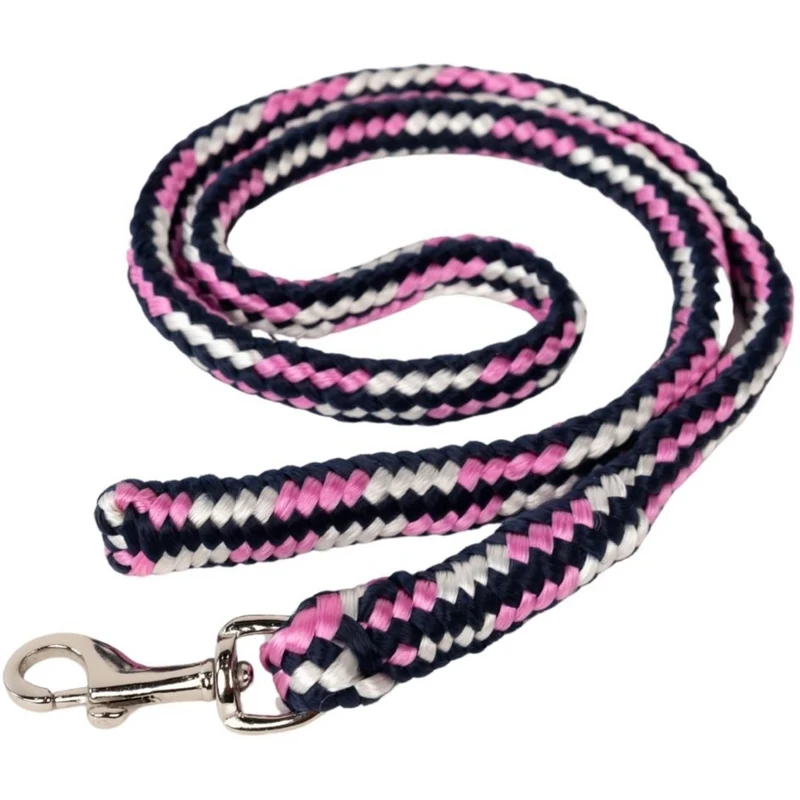 My Hobby Horse Pink/navy/hvid Træktov Til Kæphest