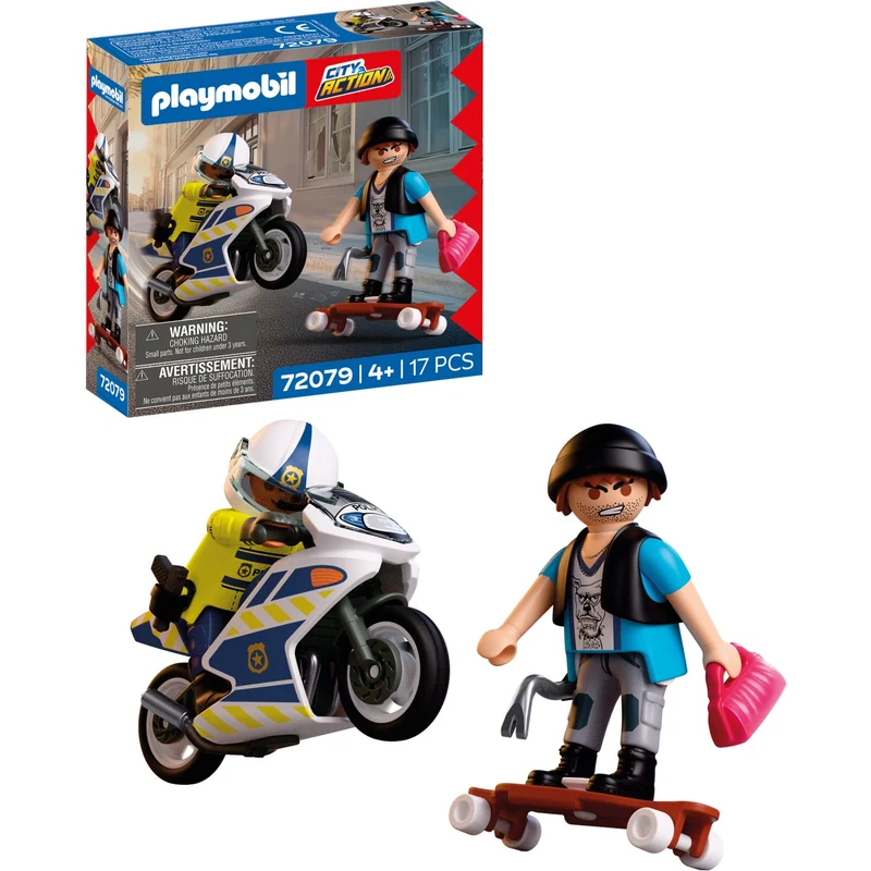 Playmobil® Motorcycle Chase