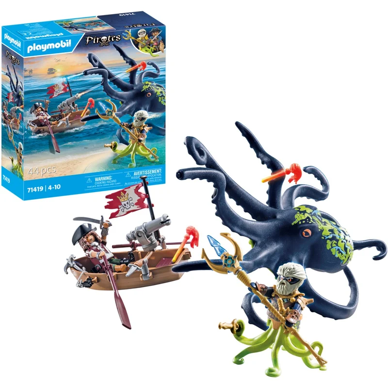 Playmobil® Battle With The Giant Octopus