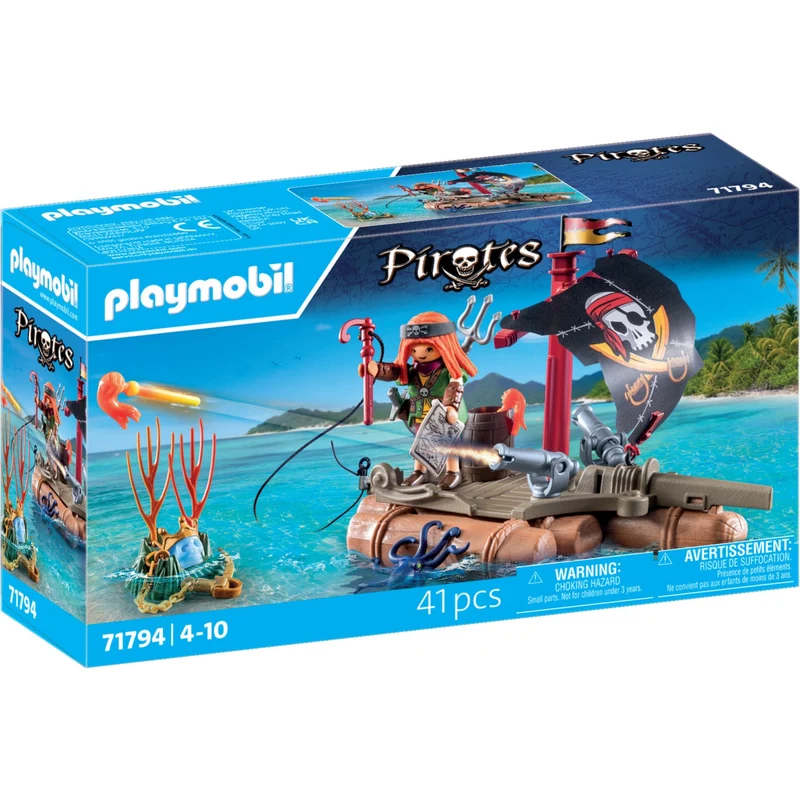 Playmobil® Pirate Raft With Treasure
