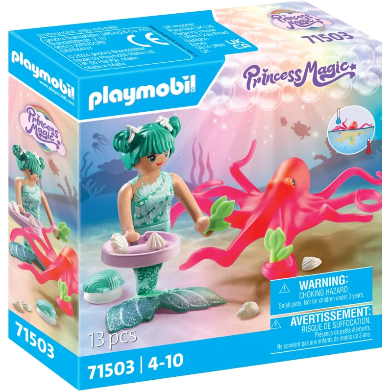 Playmobil® Mermaid With Colour-Changing Octopus