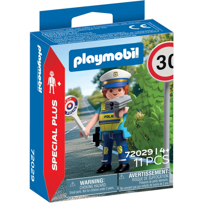 Playmobil® Police Officer With Speed Detector