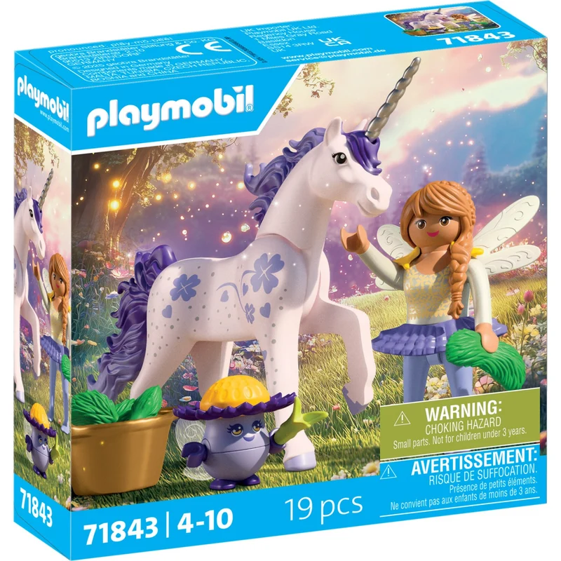 Playmobil® Collectible Unicorn: Lucky Lavender With Fe