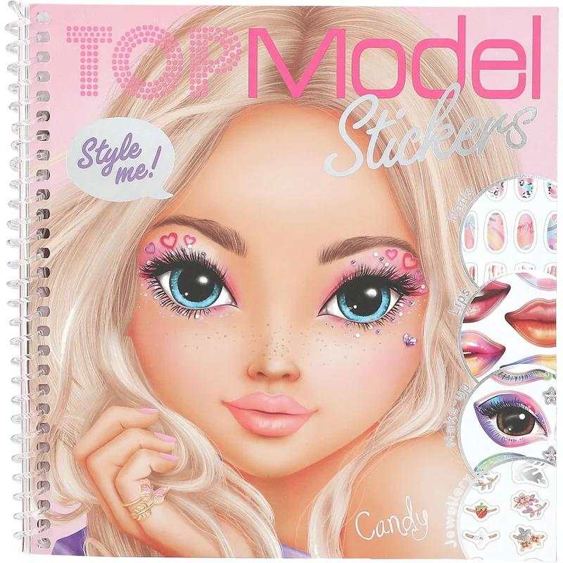 TOPModel Dress Me Up Face Sticker Bog