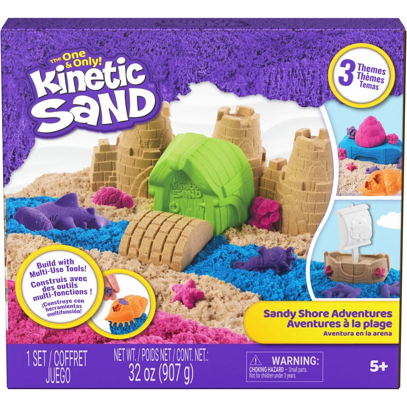 Kinetic Sand Sandy Shore Sæt