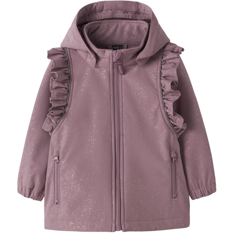 Name It Wistful Mauve Nmfalfa08 Softshell Jakke Flæse Foil Fo