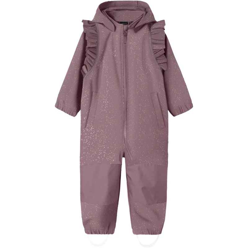 Name It Wistful Mauve Nmfalfa08 Softshell Dragt Flæse Foil Fo