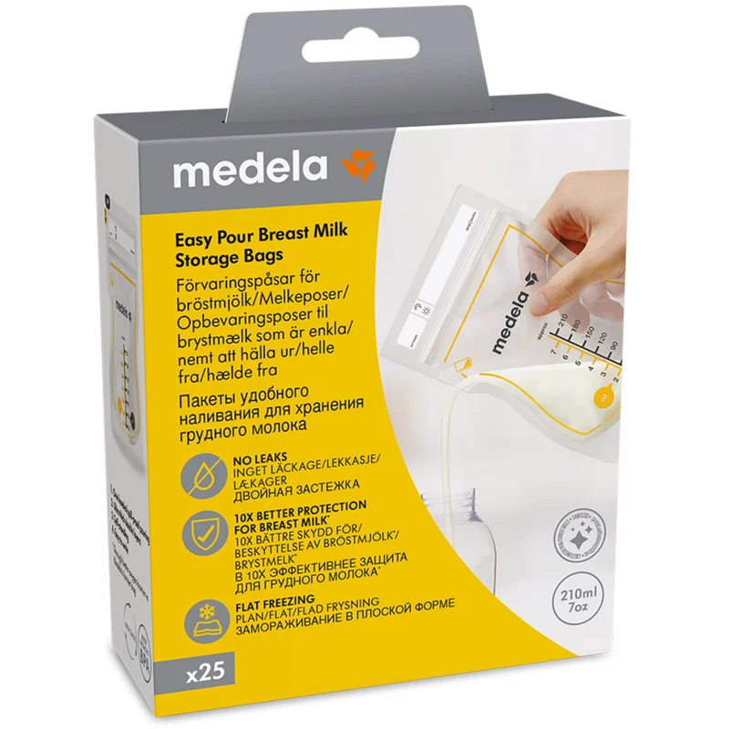 medela Easy Pour Opbevaringsposer Til Brystmælk