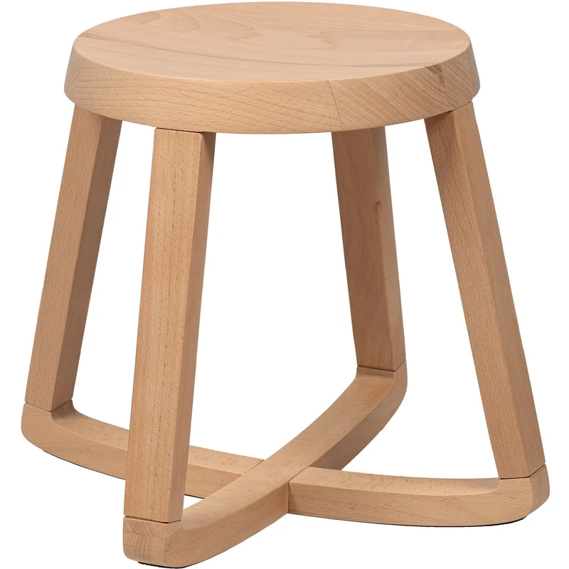 Curve Lab Beech Monarchy Rocking Stool