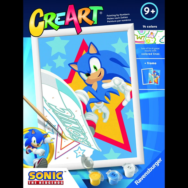 Ravensburger CreArt Speedy Sonic