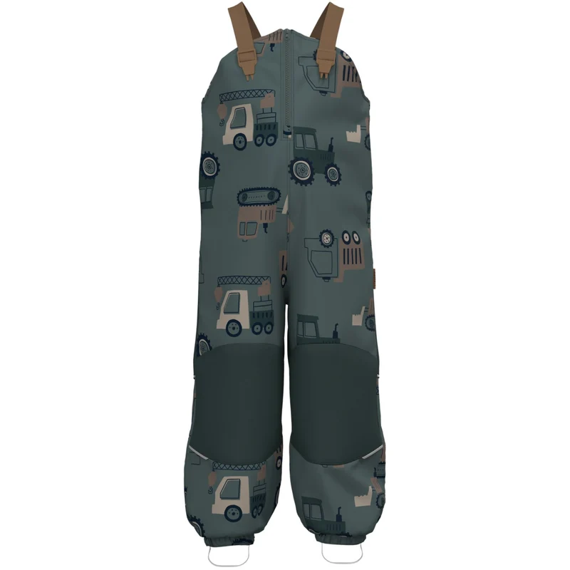 Name It Balsam Green Machines Nmmalfa08 Softshell Smækbukser Aop Fo