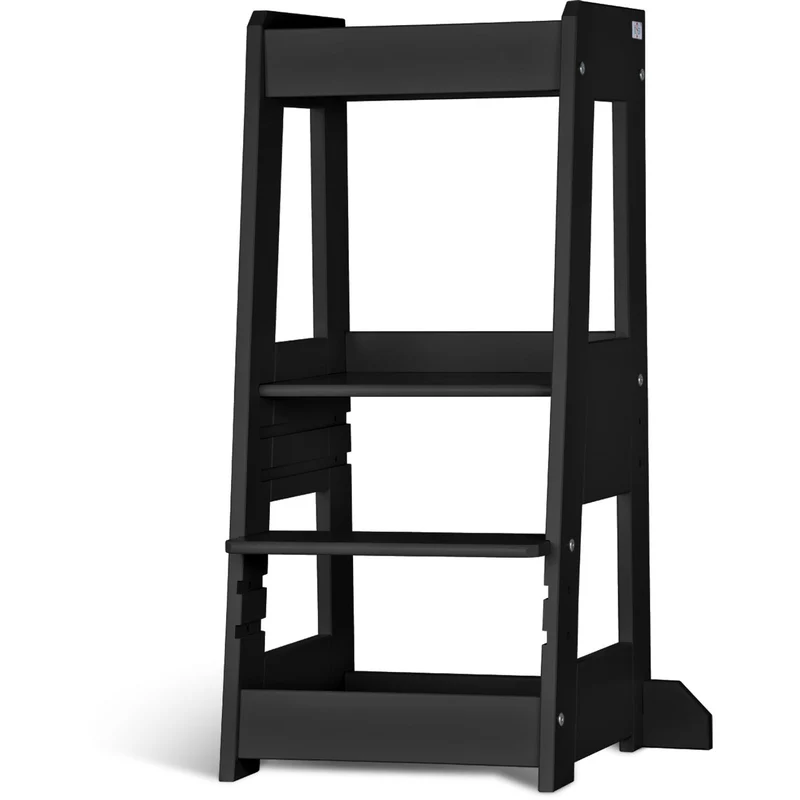 tiSsi® Black Laquer Felix Læringstårn Massiv Bøg