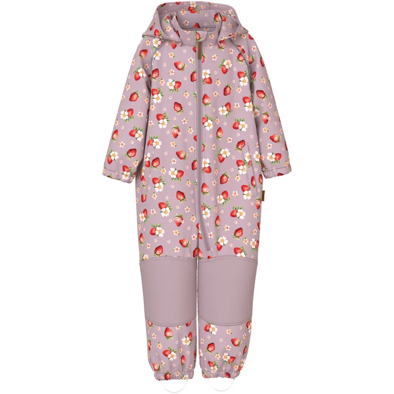 Name It Keepsake Lilac Strawberry Nmfalfa08 Softshell Dragt Aop 1Fo Noos