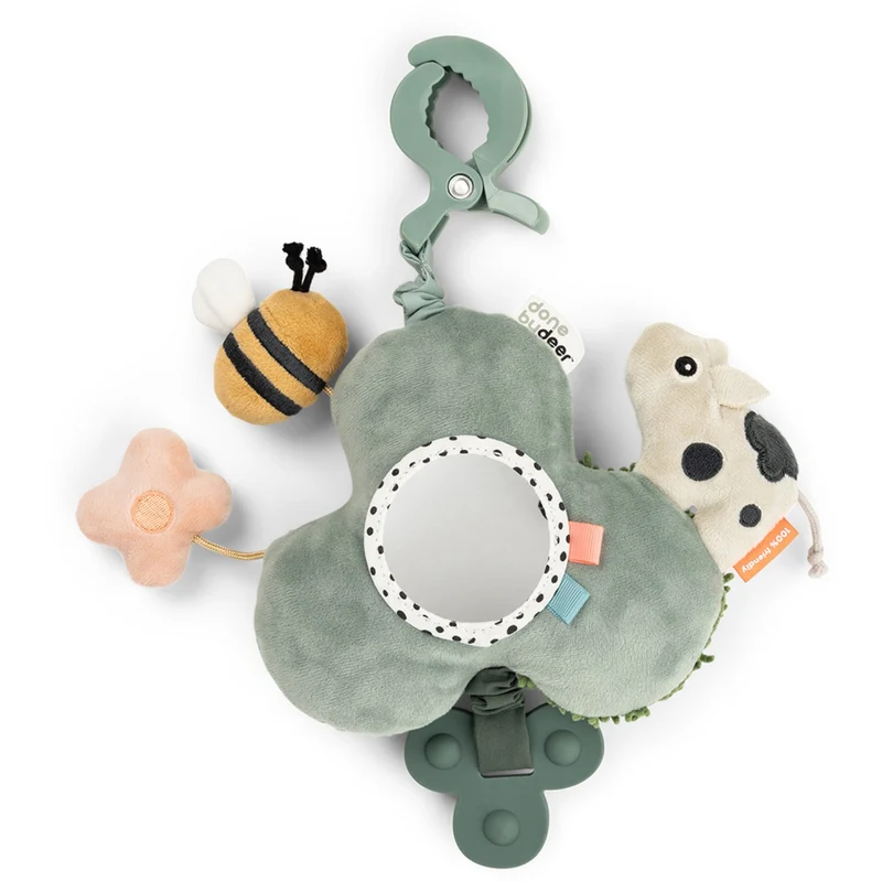 DonebyDeer Tiny Farm Green Aktivitetsspejl Med Clip