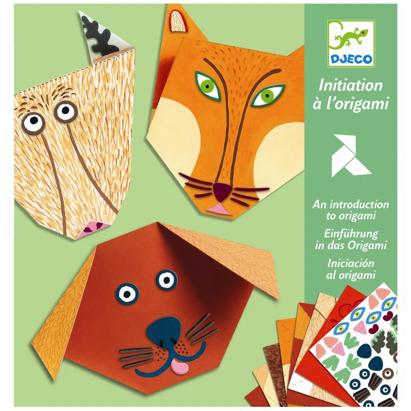 Djeco Origami - Dyrehoveder