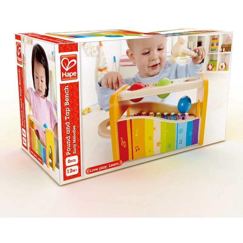 Hape Pound Og Tap Bench