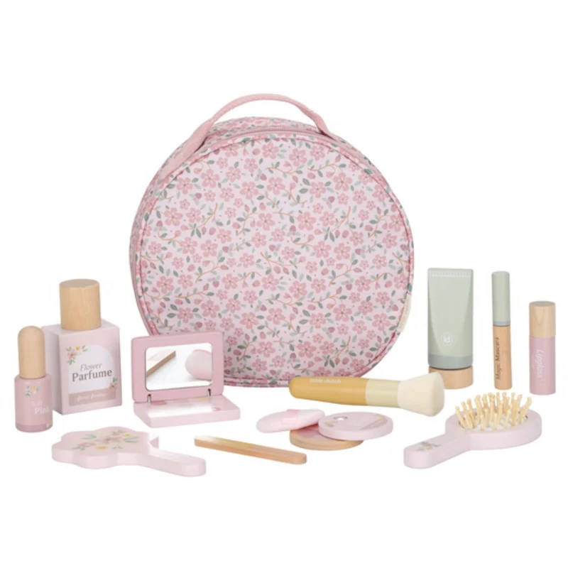 Little Dutch Pink Wooden Make-Up Sæt
