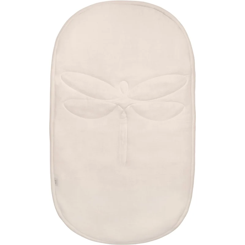KAS Kopenhagen Cream Dragon Fly Oval Legetæppe