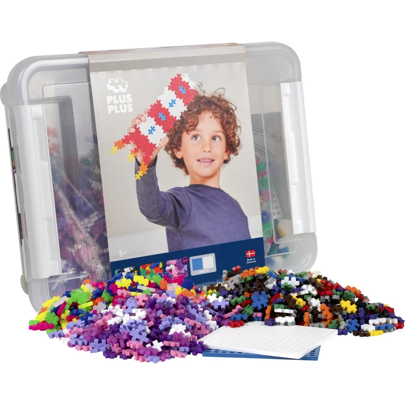 Plus-Plus Opbevaring Box Mix / 2400 Pcs