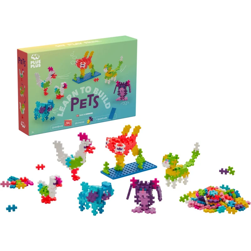 Plus-Plus Learn To Build Pets