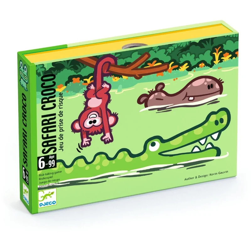 Djeco Kortspil, Safari Croco