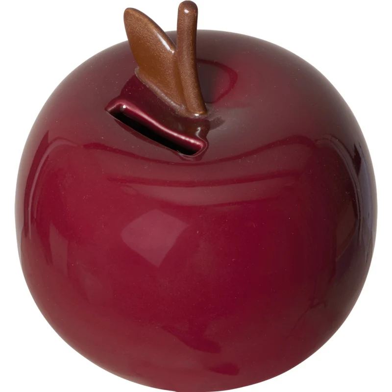 Ferm Living Deep Red Apple Sparebøsse