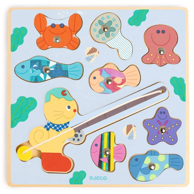 Djeco Puzz & Fish, Fiskerkat