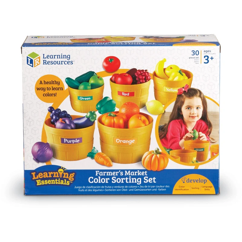 Learning Resources® Farmer's Market Colour Sorteringssæt