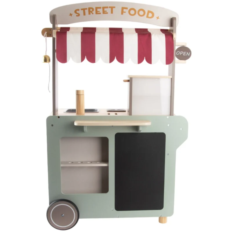 Dantoy Street Food Vogn Træ 26 Dele