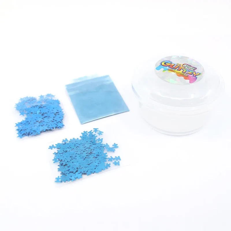 Sensory Compounds Slimy Glitzy Diy Blue