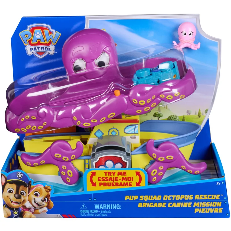Paw Patrol Pup Squad Blæksprutte Legesæt