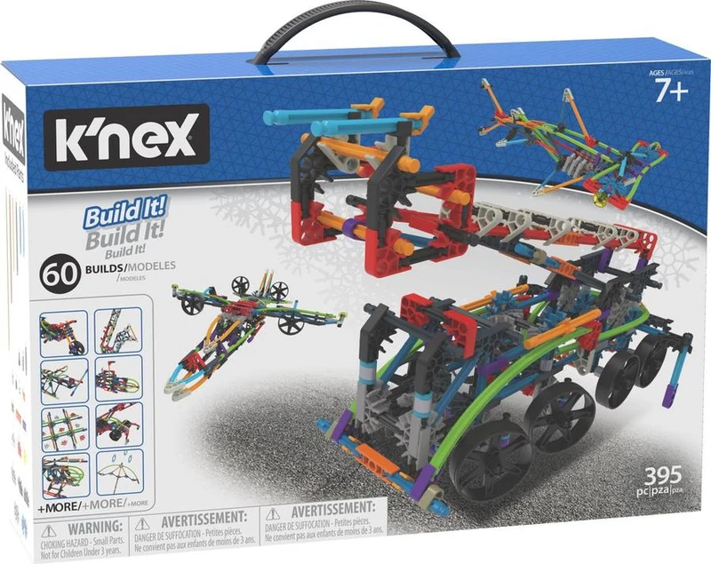 Knex Intermediate 60 Model Building Set
