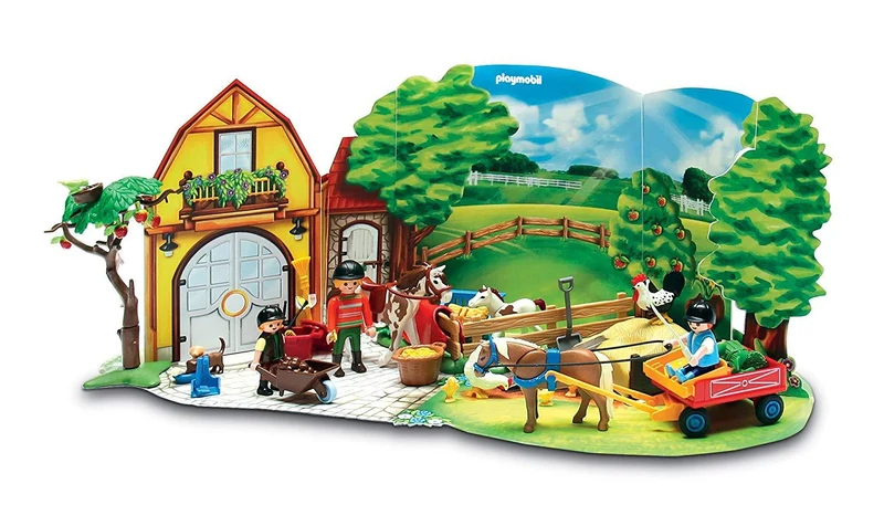 PLAYMOBIL 4167 Advent Calendar Pony Farm with Great Additional Surprises