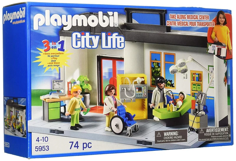 Playmobil 5953 City Life Take Along Hospital