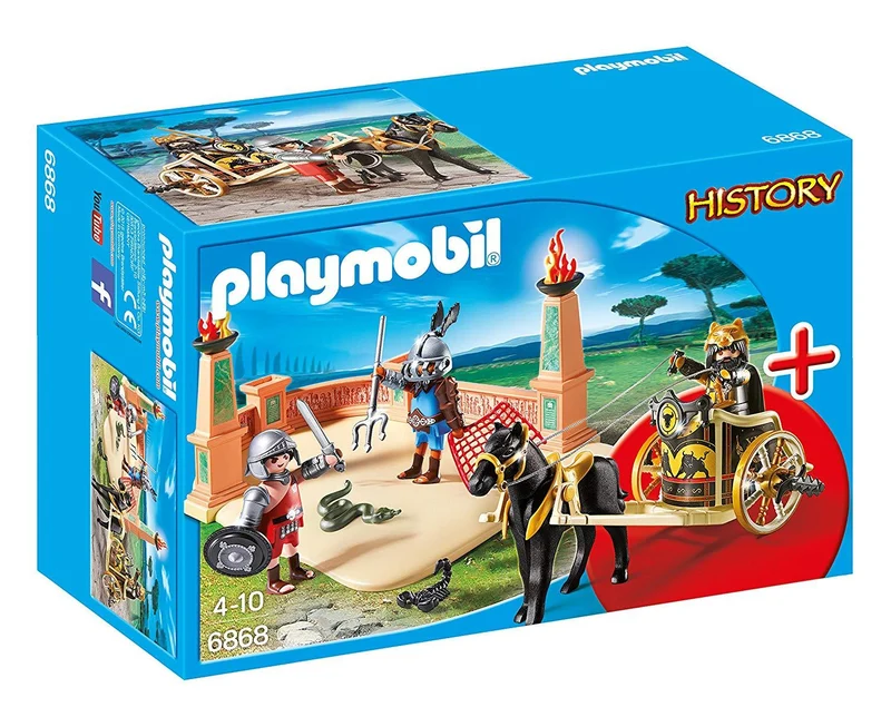 Playmobil 6868 History Roman Gladiator Arena Starter Set